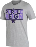 adidas Men's Washington Huskies Grey Dassler T-Shirt