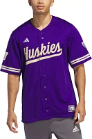 adidas Men's Washington Huskies Dark Purple Replica Baseball Jersey