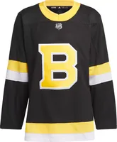 adidas Boston Bruins ADIZERO Authentic Blank Alternate Jersey