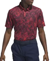 adidas Men's Aerial Jacquard Golf Polo