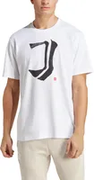 adidas Juventus Calligraphy White T-Shirt