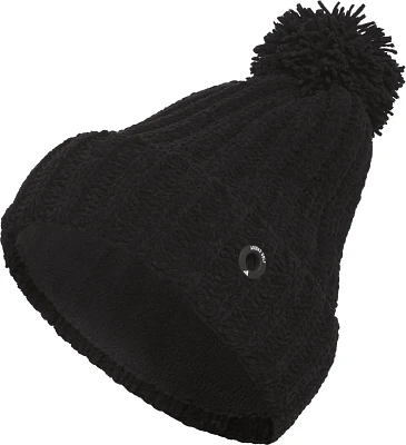 adidas Women's Chenille Cable-Knit Pom Beanie