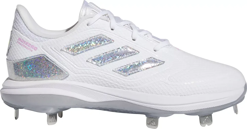 adidas Women's adizero PureHustle 3 Sis Bates Metal Fastpitch Softball Cleats