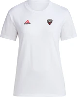 adidas Women's D.C. United 2024 Local Stoic White T-Shirt