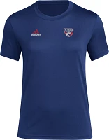 adidas Women's FC Dallas 2024 Local Stoic Navy T-Shirt