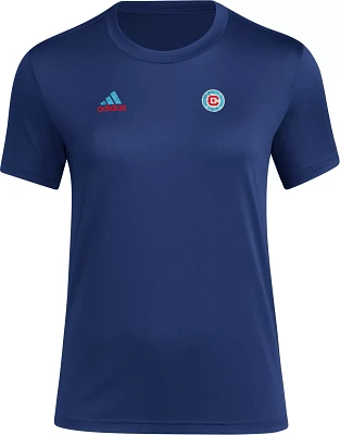 adidas Women's Chicago Fire 2024 Local Stoic Navy T-Shirt