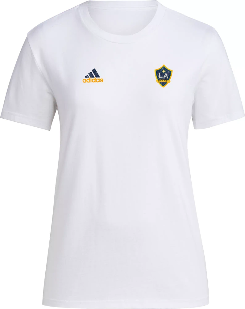 adidas Women's Los Angeles Galaxy 2024 Local Stoic White T-Shirt