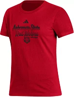 adidas Women's Arkansas State Red Wolves Scarlet Amplifier T-Shirt