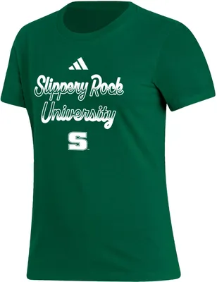 adidas Women's Slippery Rock Green Amplifier T-Shirt