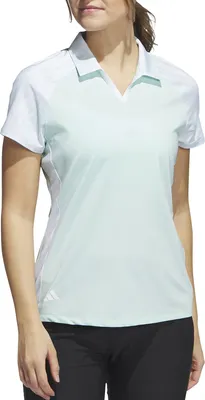 adidas Women's Short Sleeve Ultimate365 Printed Golf Polo