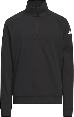 adidas Youth 1/4-Zip Long Sleeve Golf Pullover