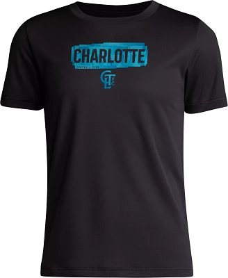 adidas Youth Charlotte FC 2024 Local Pop Black T-Shirt