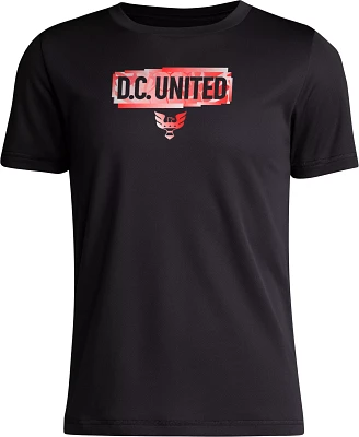 adidas Youth D.C. United 2024 Local Pop Black T-Shirt