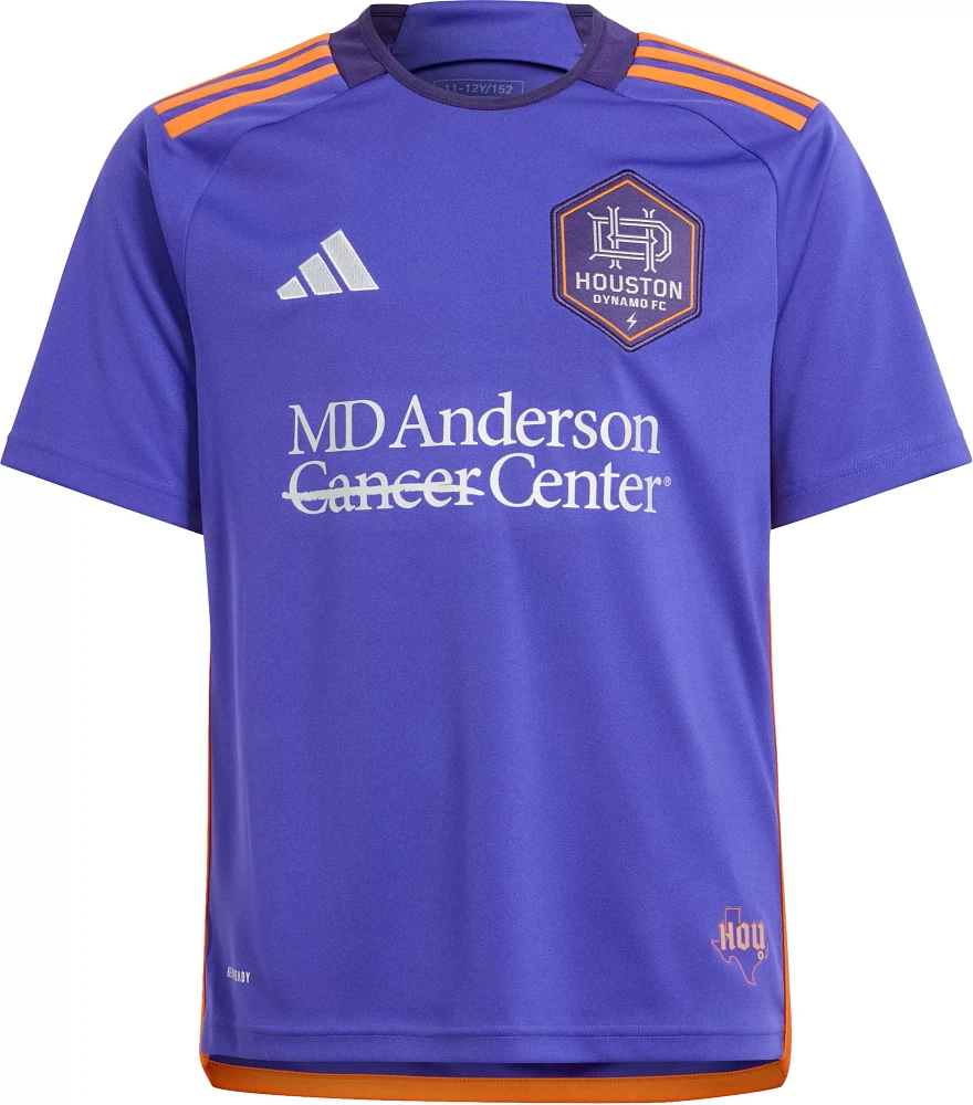 adidas Youth Houston Dynamo 2024 Secondary Replica Jersey