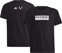 adidas Youth Miami Simply Messi Black T-Shirt