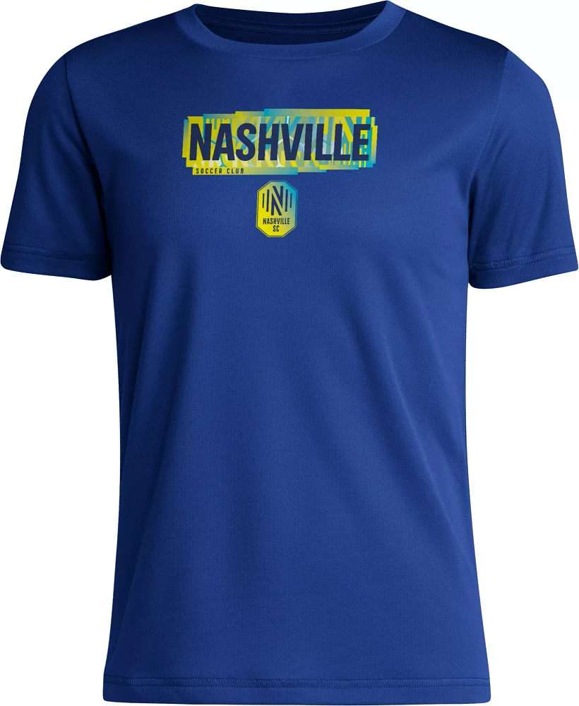 adidas Youth Nashville SC 2024 Local Pop Navy T-Shirt