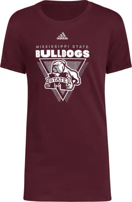 adidas Youth Mississippi State Bulldogs Maroon Fresh T-Shirt