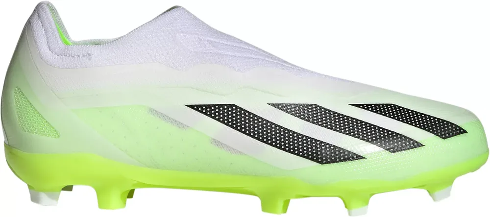 adidas Kids' X Crazyfast.1 Laceless FG Soccer Cleats