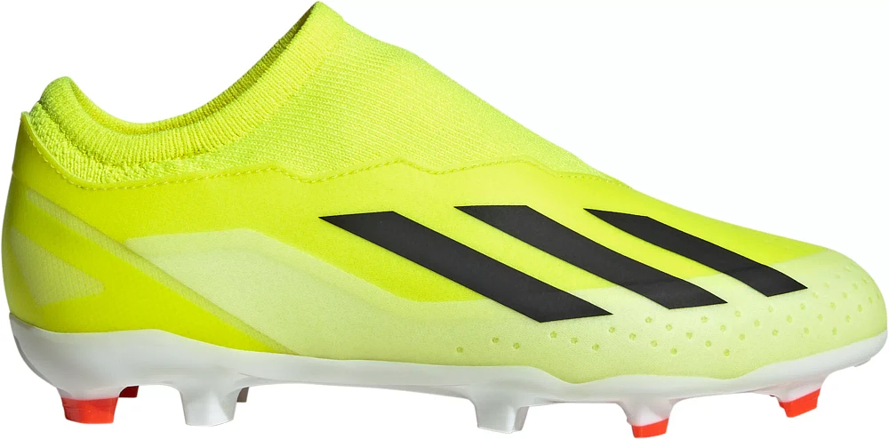 adidas Kids' X Crazyfast League Laceless FG Soccer Cleats