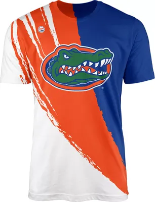 Dyme Lyfe Men's Florida Gators White Paint Brush T-Shirt