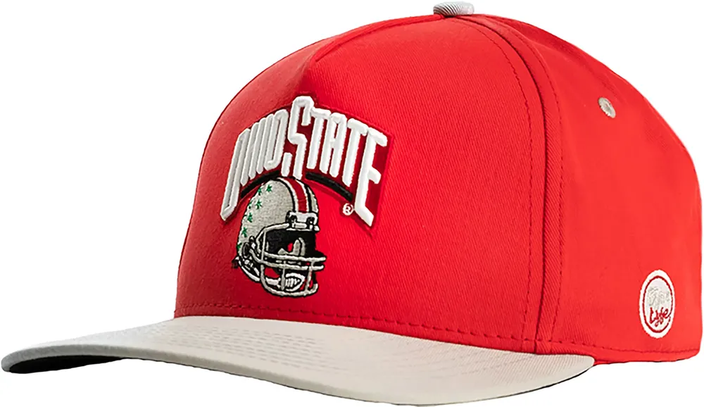 Dyme Lyfe Men's Ohio State Buckeyes Scarlet Adjustable Snapback Hat