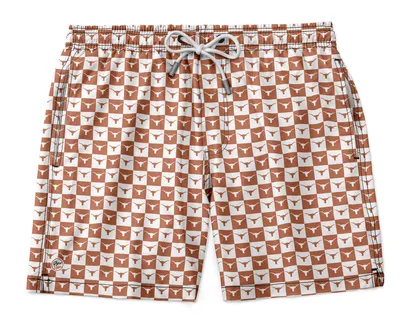 Dyme Lyfe Men's Texas Longhorns Orange Logo Block Shorts