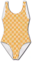 Dyme Lyfe Women's Tennessee Volunteers Tennessee Orange Logo Block Swimsuit