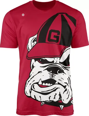 Dyme Lyfe Youth Georgia Bulldogs Red Big Mascot T-Shirt