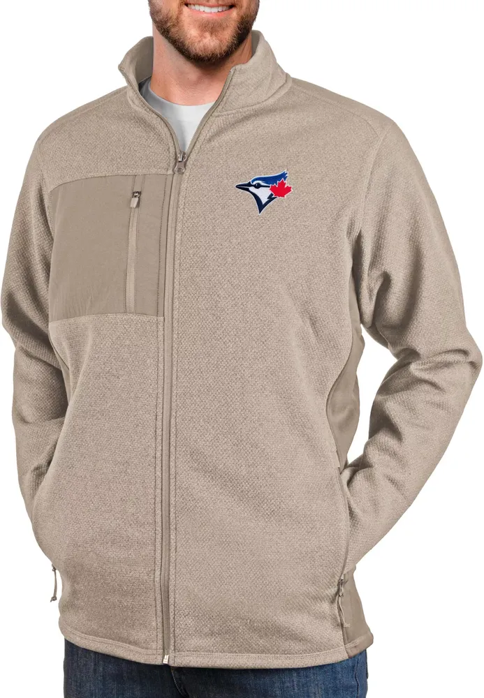 Antigua Men's Toronto Blue Jays Oatmeal Course Jacket