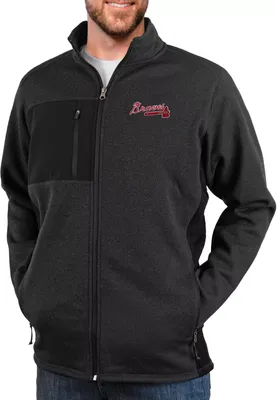 Antigua Men's Atlanta Braves Course Jacket