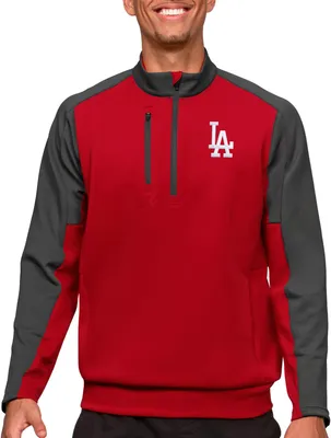 Antigua Los Angeles Dodgers Dark Red Team Pullover