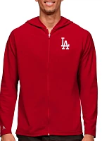 Antigua Men's Los Angeles Dodgers Legacy Full Zip Hoodie