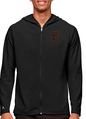 Antigua Men's San Francisco Giants Legacy Full Zip Hoodie