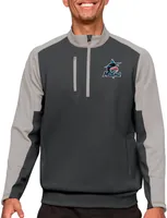 Antigua Miami Marlins Carbon Team Pullover