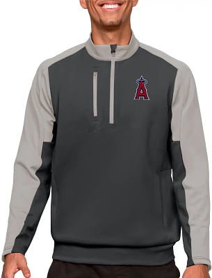 Antigua Los Angeles Angels Carbon Team Pullover