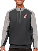 Antigua Washington Nationals Carbon Team Pullover