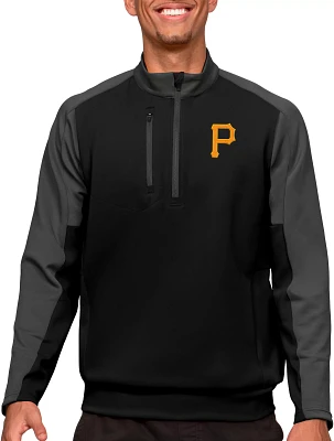 Antigua Pittsburgh Pirates Black Team Pullover