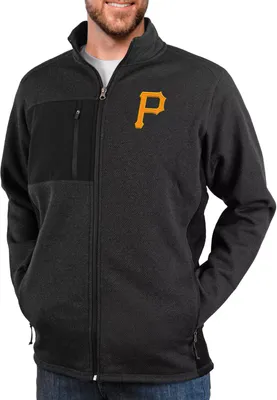 Antigua Men's Pittsburgh Pirates Course Jacket