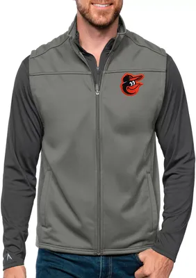 Antigua Men's Baltimore Orioles Steel Links Golf Vest