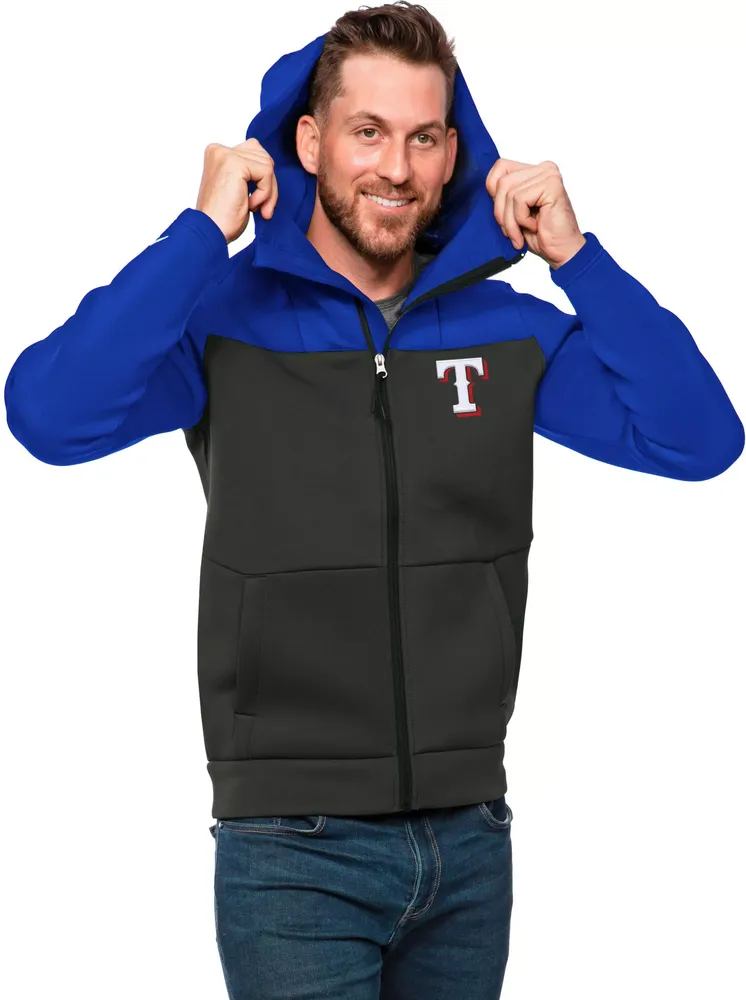 Antigua Men's Texas Rangers Royal Protect Jacket