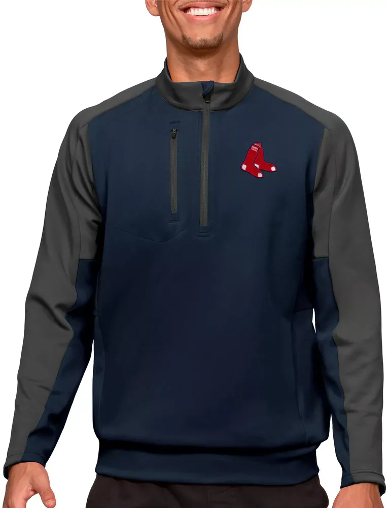 Antigua Boston Red Sox Navy Team Pullover