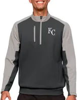 Antigua Kansas City Royals Carbon Team Pullover