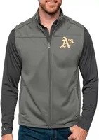 Antigua Men's Oakland Athletics Steel Links Golf Vest