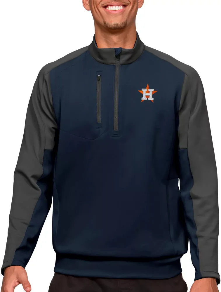 Antigua Houston Astros Navy Team Pullover