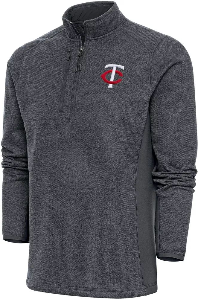 Antigua Men's Minnesota Twins Course 1/4 Zip Pullover