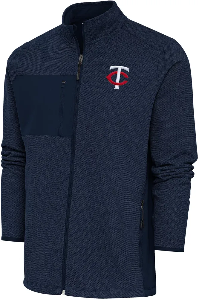 Antigua Men's Minnesota Twins Navy Course Jacket