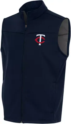 Antigua Women's Minnesota Twins Navy Course Vest