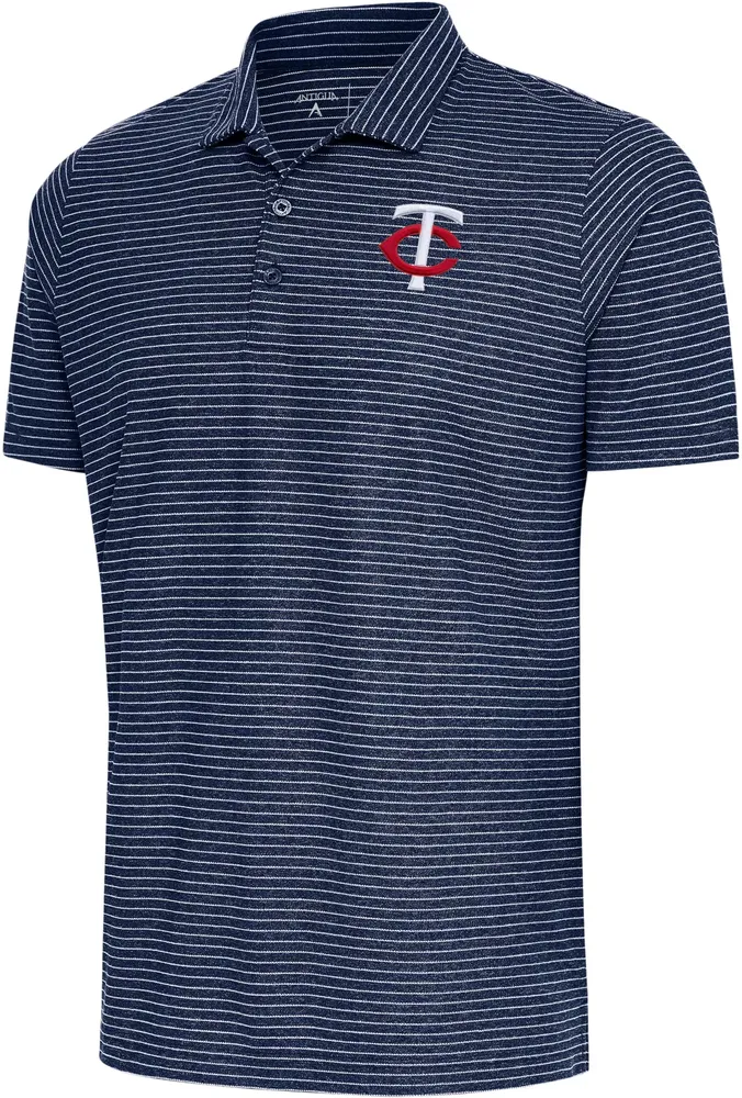 Antigua Men's Minnesota Twins Navy Esteem Polo