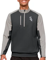 Antigua Chicago White Sox Carbon Team Pullover