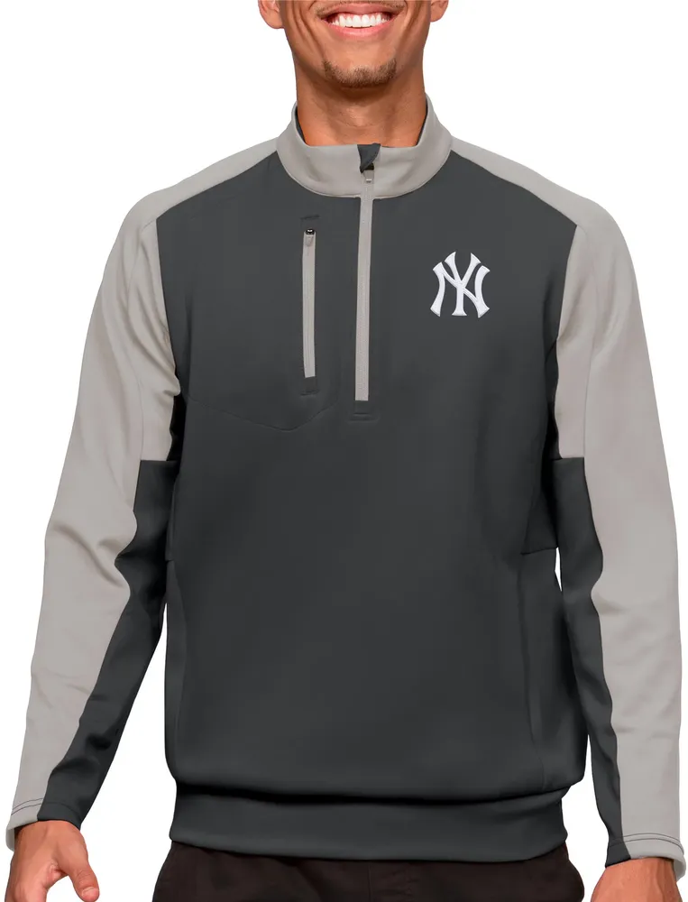 Antigua New York Yankees Carbon Team Pullover